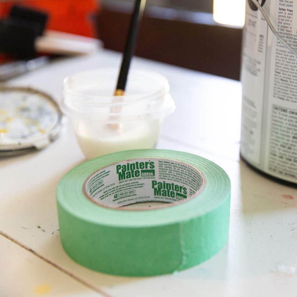 Duck Painter's Mate 684275 Green 8-Day Painting Tape, 1.41-Inch by 60-Yard, 4-Pack of Rolls