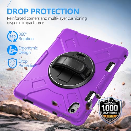 Image of Miesherk STOCK for iPad (A16) 11th /10th Generation Case 2025 /2022 Purple