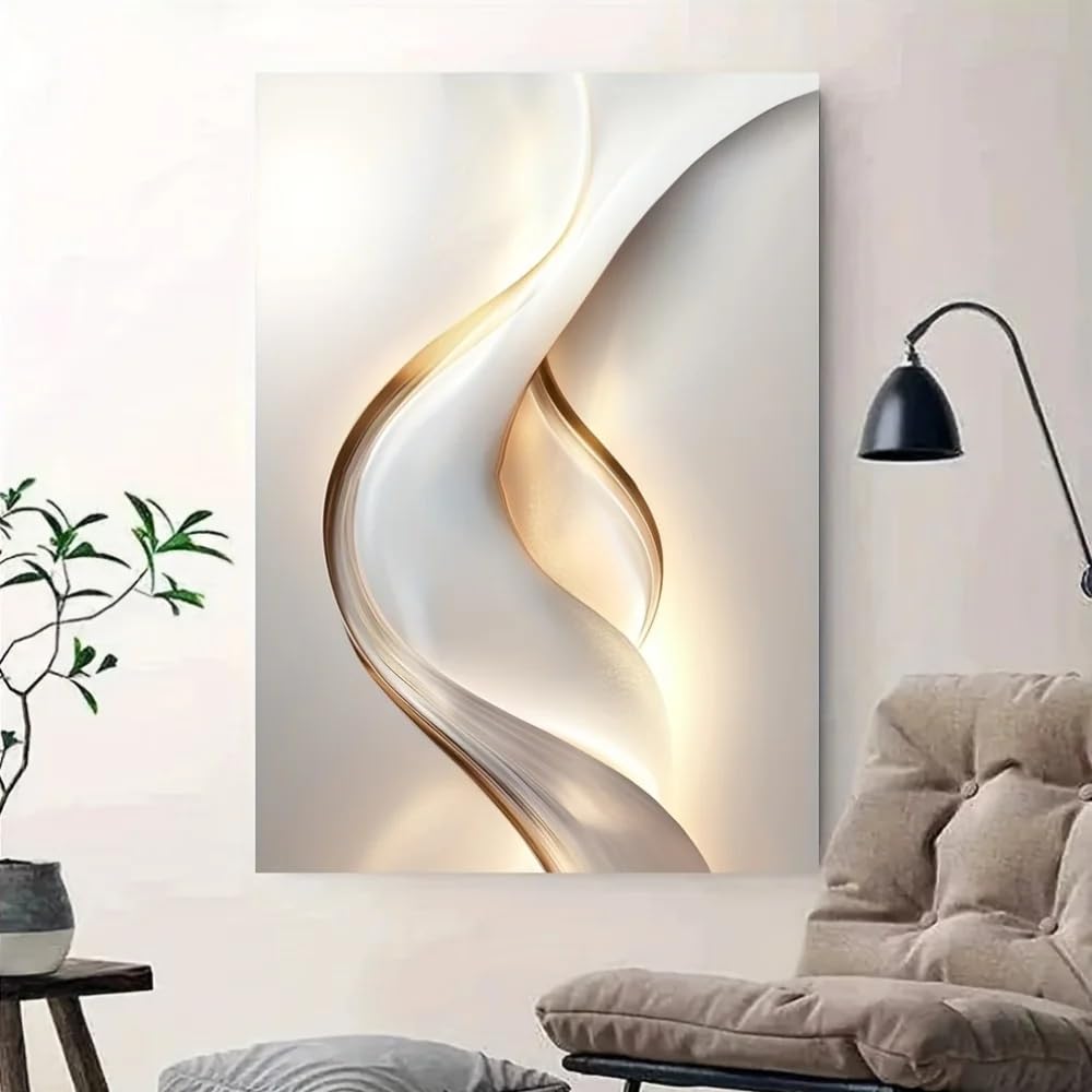 LTjiajuypd Abstract Geometric Canvas Prints Art Modern Wall For Living Room And Bedroom(40x55cm)