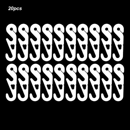 Gezicht Strap Extender, Anti-Aanscherping oor Protector Decompression Holder Hook Ear Strap Accessoires oorgrepen Extension gezicht Buckle Oor pijn verlicht (20st) CYHY (Color : White)