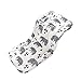 SONARIN Universel Coussin de Siège pour Poussette,100% coton,Doux et réversible,Infant Coussin Pad,Anti-transpiration, Respirant, Absorbant(Éléphant)