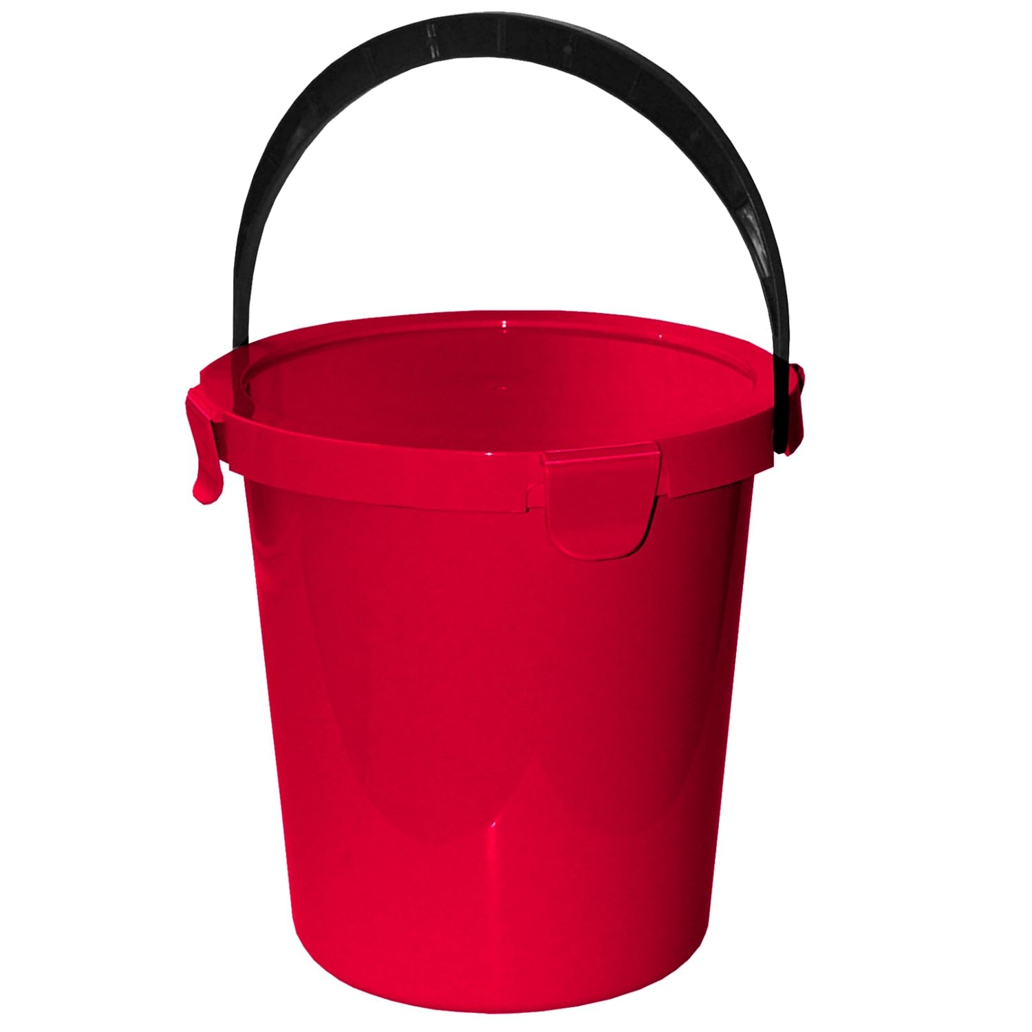 Plast Team Berry Bucket with Lid (5L, Red)