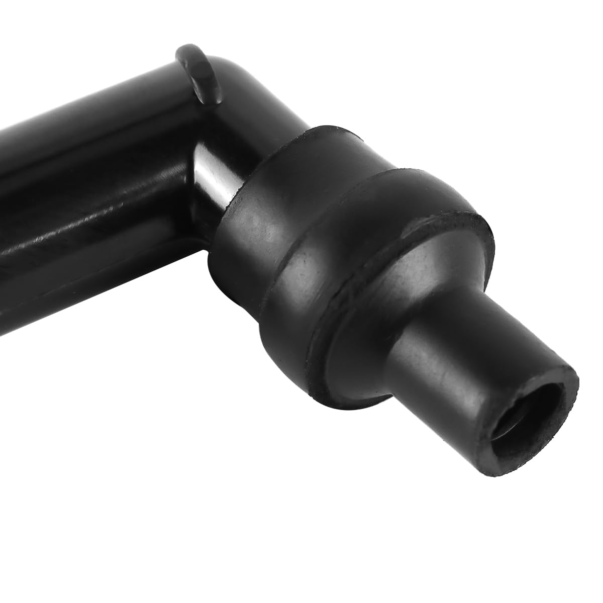 Tapa de resistencia de bujía de motocicleta de 102°. Tapa de bujía de motocicleta. Apta para bujías roscadas de 0,4 a 0,5 pulgadas. Apta para bujías de arranque roscadas de 10 mm/12 mm.