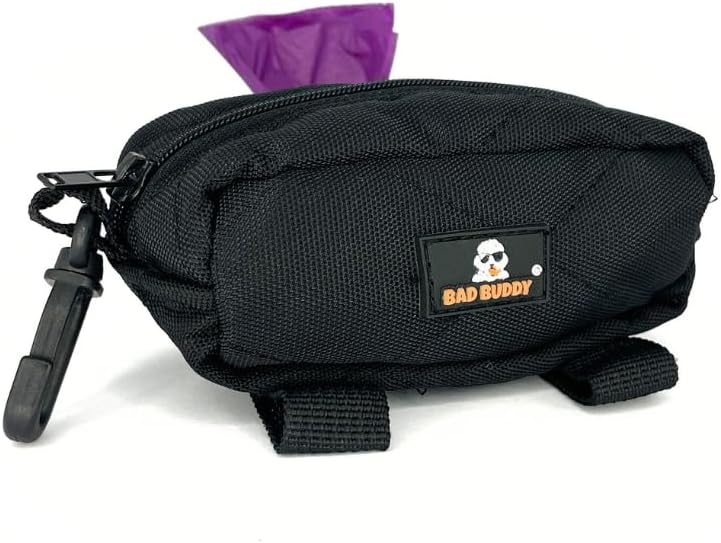 BAD BUDDY Poop Bag Holder Double Roll Holder, Reliable