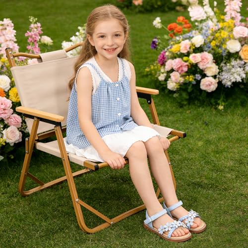 Image of Kiderence Toddler Girls Sandals Little Girls Kids Shoes Girls Sandals Toddler