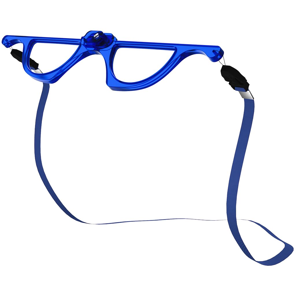 Eyekepper 6 Pack Handhold Magnifier Folding Reading Glasses Metalless Screwless Readers with Neck Strap