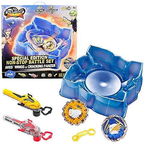 Infinity Nado Stadium with 2 Rows and 2 Launchers 2 peonzas y 2 lanzadores Cover