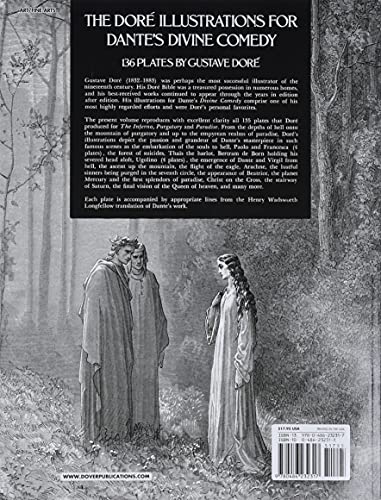 The Dore Illustrations For Dante's Divine Comedy (136 Plates By Gustave Dore) #TOP1