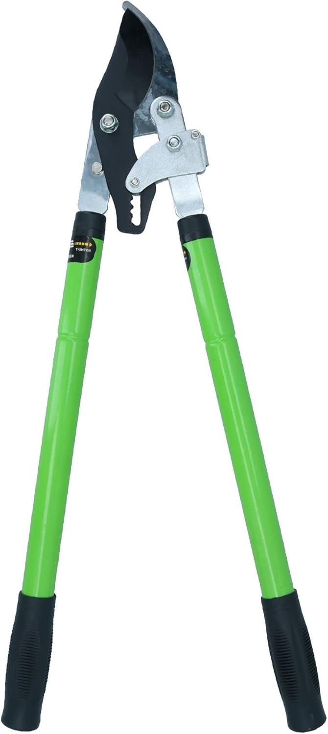 Ratchet Extendable Loppers Cutters + Hedge Pruning Shears Cutter Trimmer 2pc
