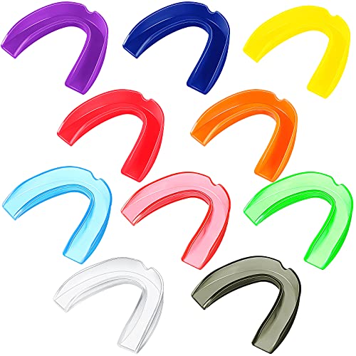 BBTO 20 Pieces Sports Mouth Guard Boxing Mouth Protection Athletic Mouthpiece for Football...
