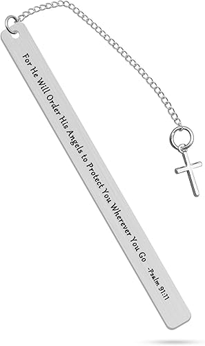 Regalos de versículos bíblicos, marcadores de versículos bíblicos, regalos inspiradores para mujeres, hombres, regalos religiosos cristianos para
