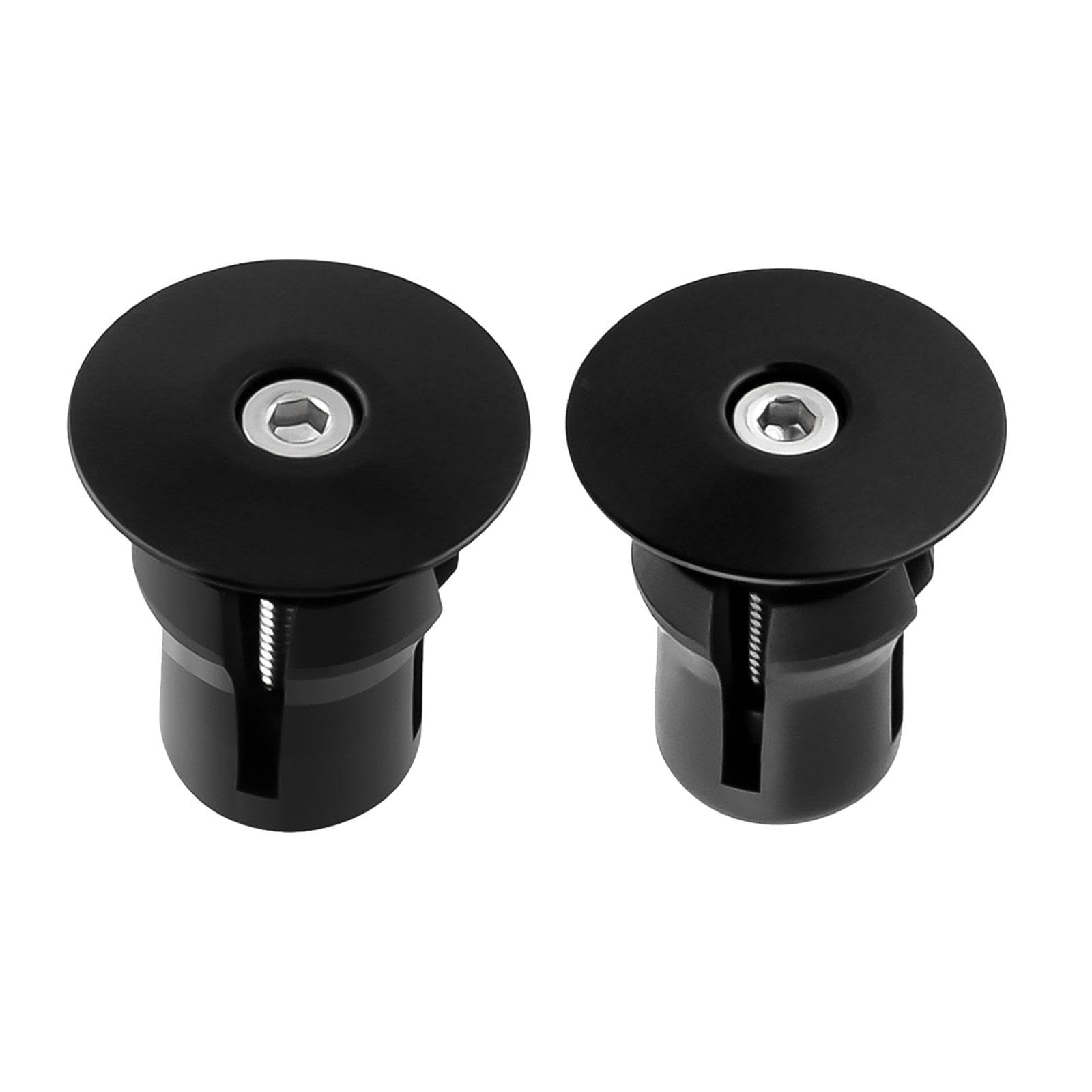 The Style Sutra 2X Bike Handle Bar Plugs Cap Bikes Bar End Plugs for BMX Cycling Most Bicycle Black No Mark|Bar Ends & Plugs|1 Pair Handlebar Bar End Plugs-image-17