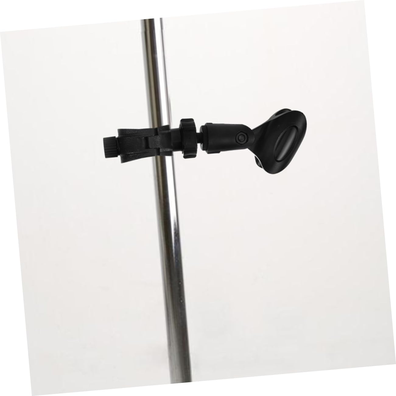 NULYLU Flexible Adjustment Stand Mic Clip Plastic Microphone Clip for Rack Mount