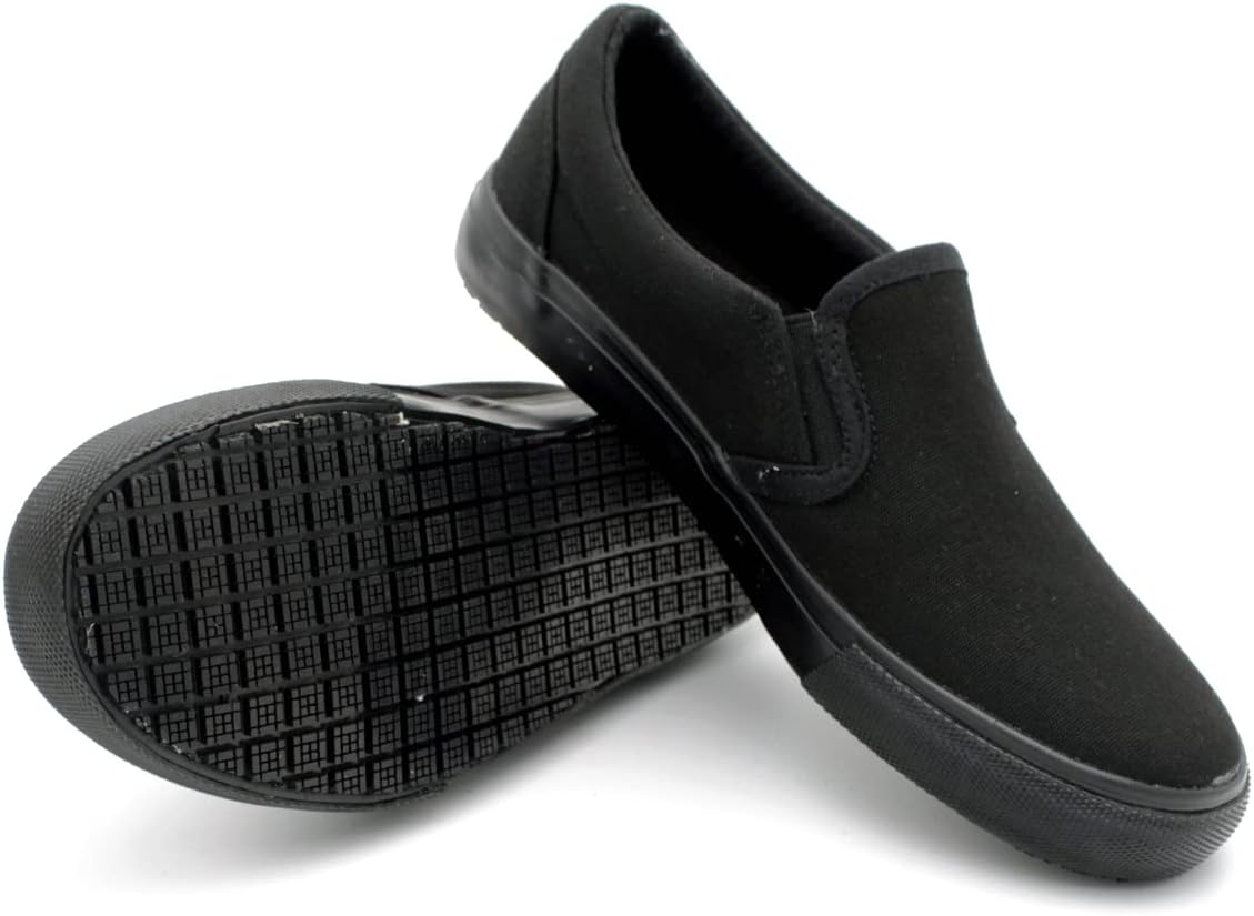 Laforst Womens Nextgen Sunbrella Upper Nonslip Waitress Server Slip On Fashion Flat