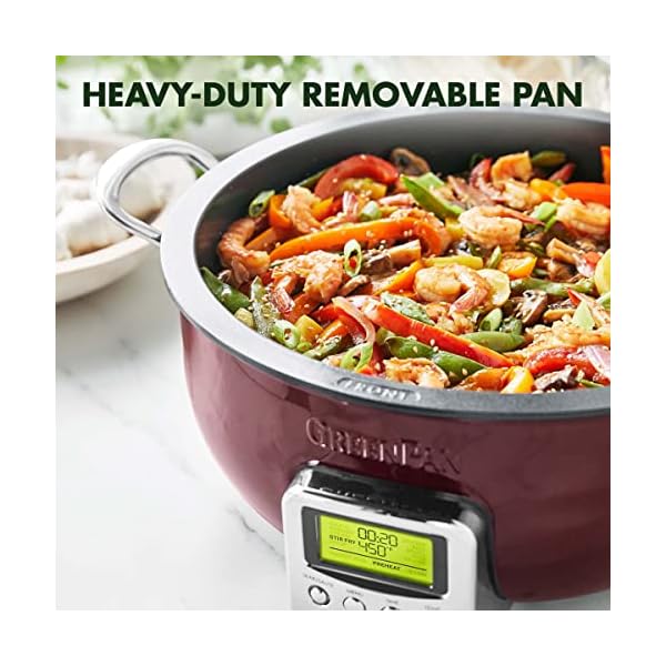 GreenPan-Elite-Essential-Smart-Electric-6QT-Skillet-Pot-Presets-to-Sear-Saute-Stir-Fry-and-Cook-Rice-Healthy-Ceramic-Nonstick-and-Dishwasher-Safe-Parts-Easy-to-use-LED-Display-Fantasy-Fig GreenPan-Elite-Essential-Smart-Electric-6QT-Skillet-Pot-Presets-to-Sear-Saute-Stir-Fry-and-Cook-Rice-Healthy-Ceramic-Nonstick-and-Dishwasher-Safe-Parts-Easy-to-use-LED-Display-Fantasy-Fig