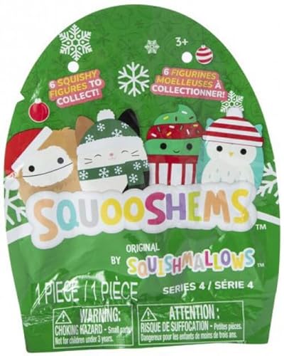 Squishmallows Original Squooshems Christmas Holiday Blind Bag Series 4