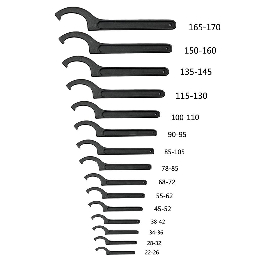 Amazon | rockible 高炭素鋼ERフックレンチスパナCNCチャッククランプ
