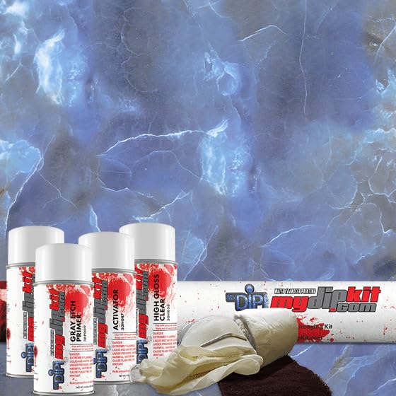 MyDipKit Hydrographics Film Kit Purple Marble - Water Transfer Printing