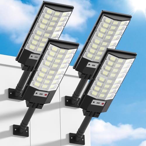 Lampe solaire de sécurité du crépuscule à l'aube avec détecteur pour parking