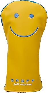 2020年モデル GLOBERIDE(グローブライド) ONOFF(オノフ) 1W用 スマイルドライバー用ヘッドカバー メンズ レディース ユニセックス OH1320 26 イエロー×ブルー