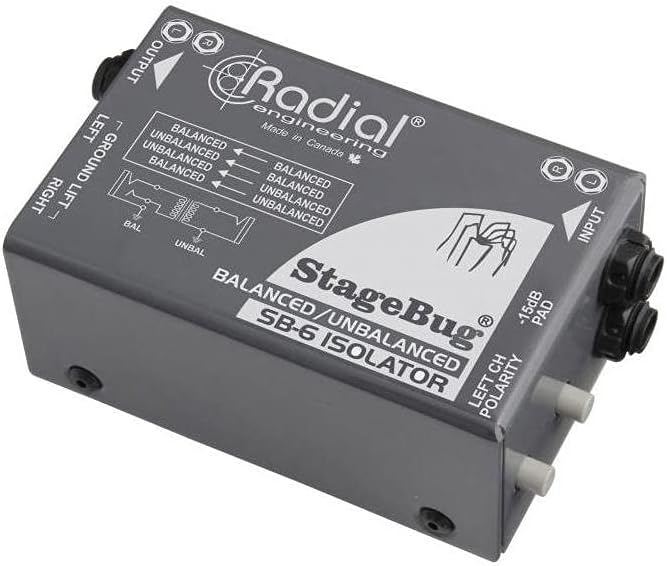 Radial Engineering Stagebug Sb-6 Isolator Di