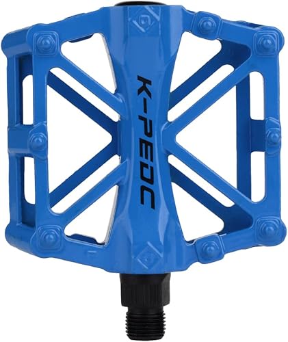 Miniatura 2 de TXJ Sports Pedales de bicicleta de 916 pulgadas, pedales de bicicleta de montaña, pedales de plataforma ligeros de aluminio para bicicletas de