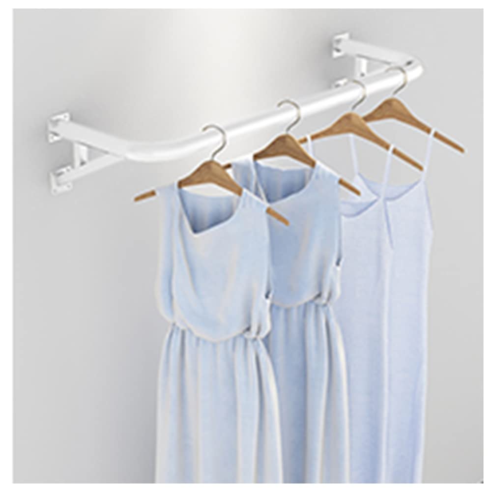 Barre de suspension multifonction en métal pour aménager une buanderie moderne