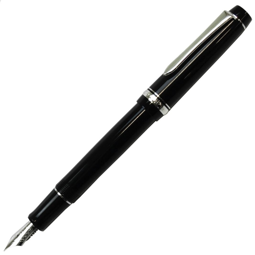 Pilot Fountain Pen Custom Heritage 91, EF-Nib, Black Body (FKVH