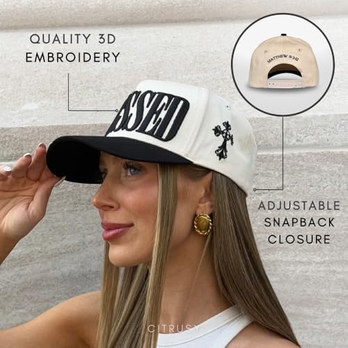 Image of Vintage Faith & Forever Trucker Hat | Men & Women | Christian Cross Jesus Hats | Bachelorette Bride Hat | Cotton | Snapback