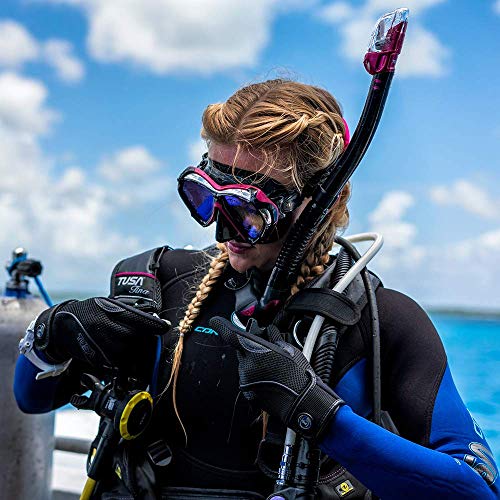 TUSA SP-0101 Hyperdry Elite II Snorkel para Buceo miniatura 6