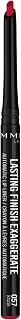 Rimmel Exaggerate Automatic Lip Liner in Ravish - Long-Lasting Creamy Formula, Precise Twist-Up Pencil for Defined Pouts