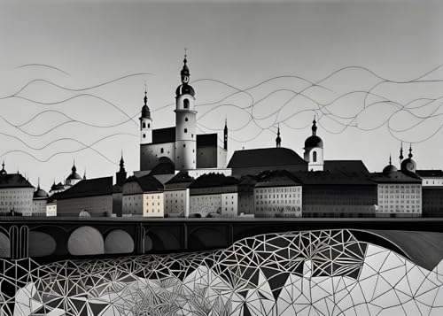 Peinture architecturale noir et blanc pour sublimer le design de votre salon