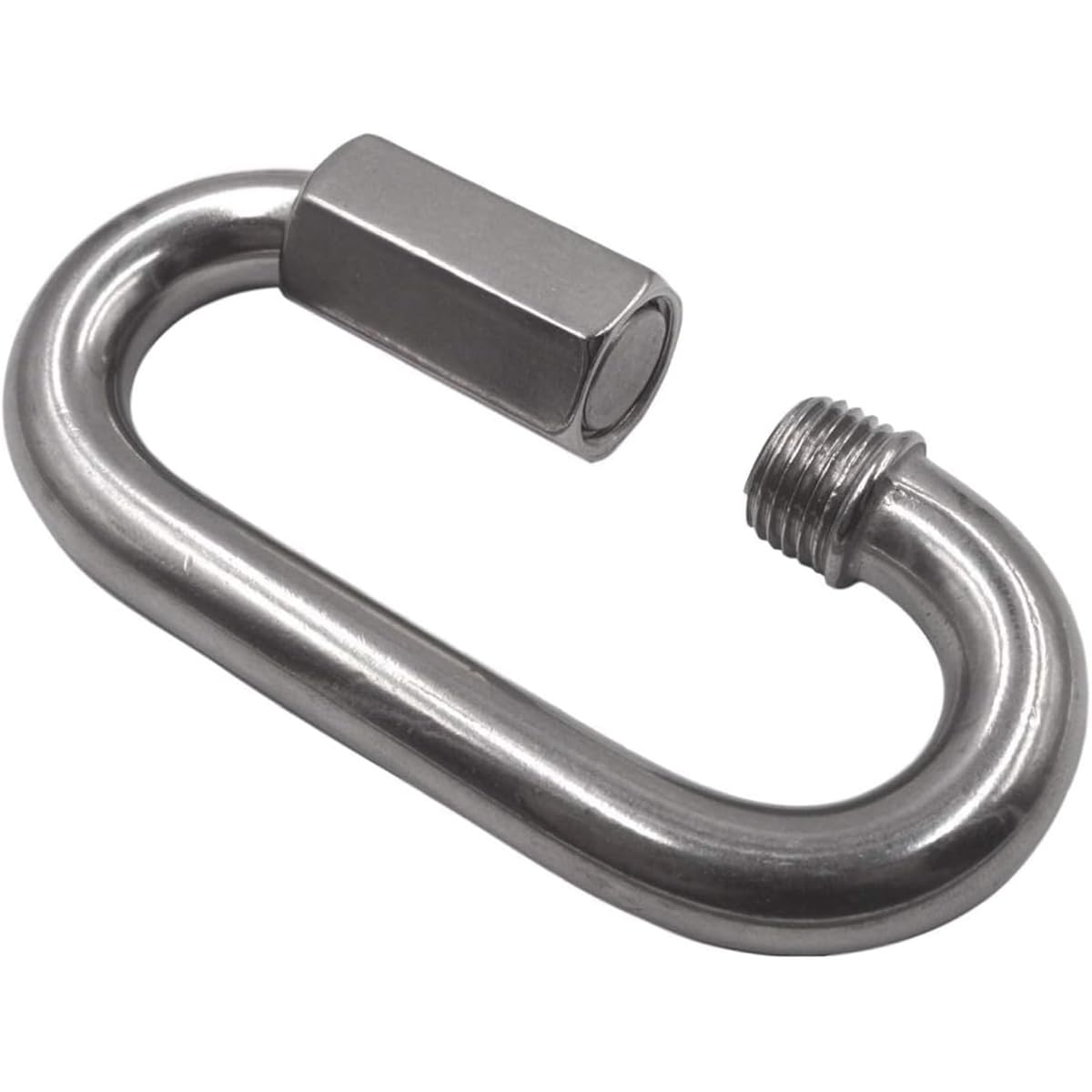 12 Moschettoni In Acciaio Inox A Vite - Capacità 227kg, Per Esterni E Interni - Foto 7