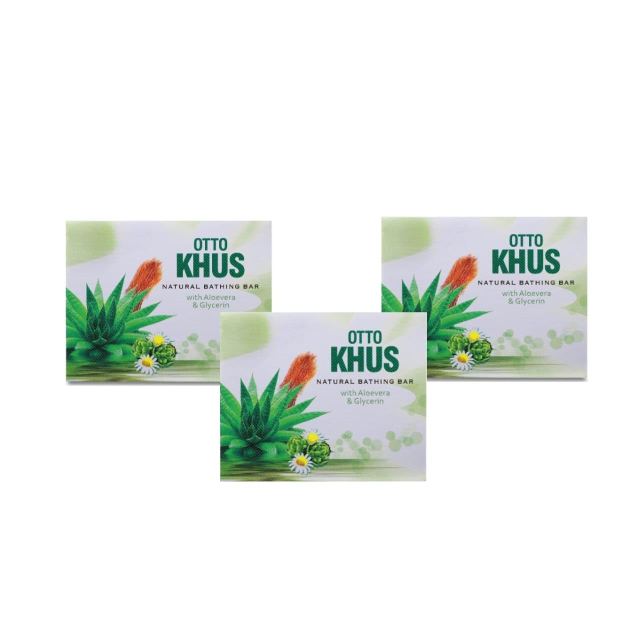 NEW SOAP OTTO KHUS SOAP 75g WITH ALOE-VERA EXTRACT PACK OF 3-image-47