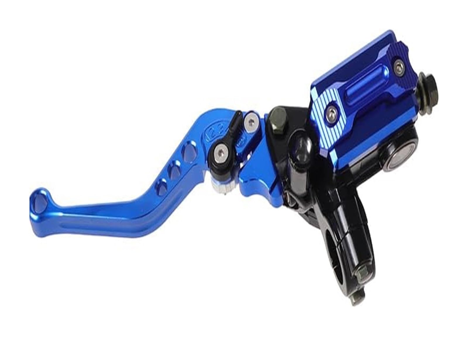 Eamrfvqt Blue Left Brake Clutch Levers, Aluminum Master Cylinder Levers