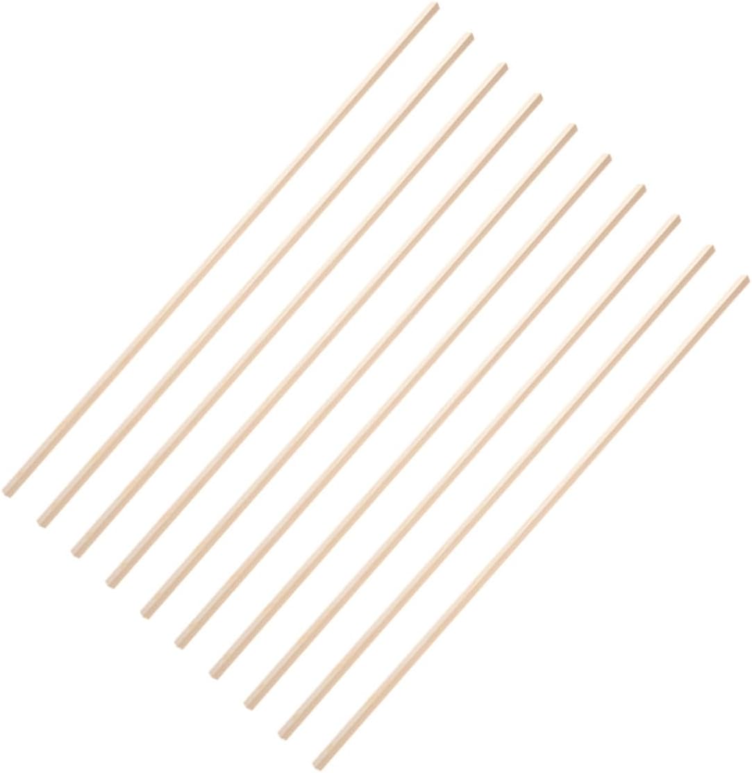 12pcs Wooden Window Molding Trim 8mm DIY Wood Strip for Decoration