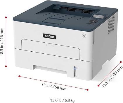 Xerox B230dni A4 34ppm Black and White Wireless Laser Printer Duplex 2 Sided Printing