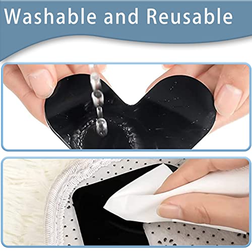 Orikithem Rug Gripper (12 Pack) Prevents Carpet Curling With Double Sided Non-Slip, Reusable For Corners And Sides, Applicable For Hardwood Floors And Tile, For Kitchen/Bedroom/Door Mat… #TOP4