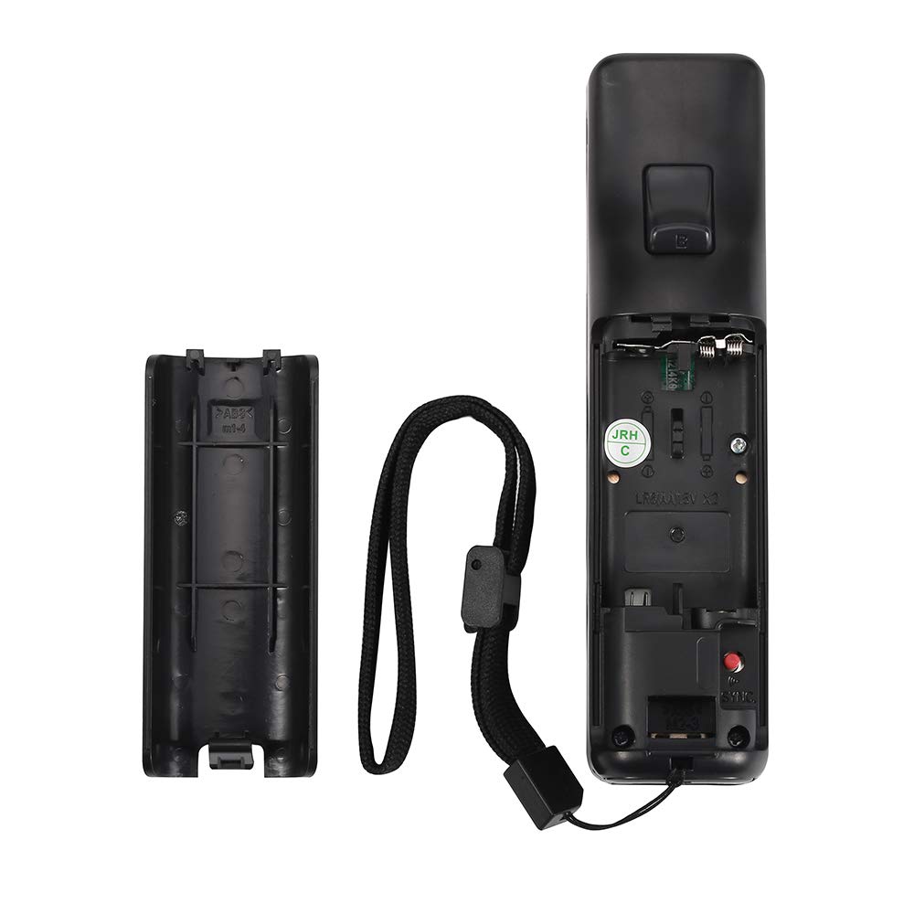 Yosikr Wireless Remote Controller for Wii Wii U - Black