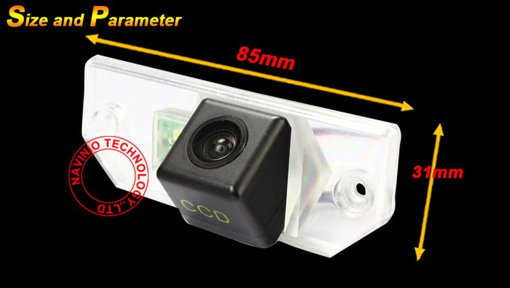 Waterproof Rear-View License Plate Car Rear View Reverse Parking Camera for Mondeo/Focus/C-Max from 2010 to 2012 (Backup Camera)