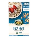 Nature’s Path Flax Plus Instant Oatmeal, Healthy, Organic, 8 Pouches per Box, 14 Ounces (Pack of 6)