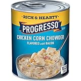 Progresso Rich & Hearty, Chicken Corn Chowder Soup, 18.5 oz (Pack of 6)
