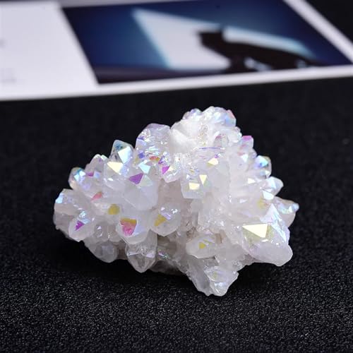 Bâton de cristal de roche aura de 250g, un cadeau idéal pour une crémaillère
