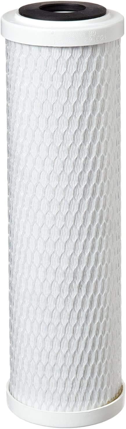 CFS – 2 Pack Carbon Block Water Filter Cartridges Compatible with Pentek CBC-10 – Remove Bad Taste & Odor – Whole House Replacement Filter Cartridge – 0.5-Micron – 9-3/4 x 2-7/8, White