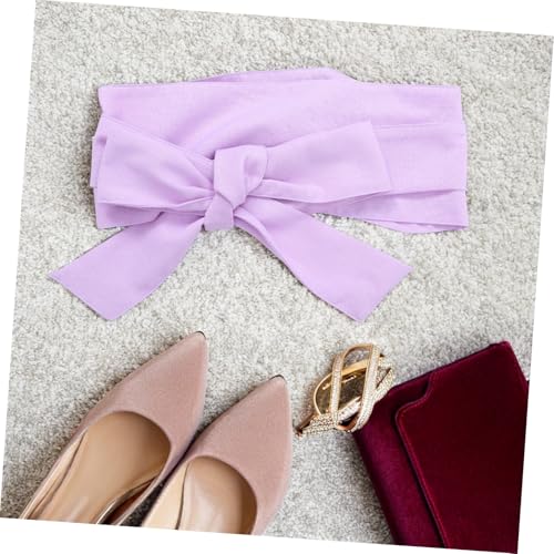 Ceinture large kimono en coton lin anti-compression pour robe - 7