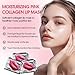 NIYET 30 pieces of Moisturizing Collagen Crystal Lip Mask - Anti-Ageing & Anti Chapped, Reduce lip Wrinkles, Fade Lip Color, Make Skin Smooth (Pink)