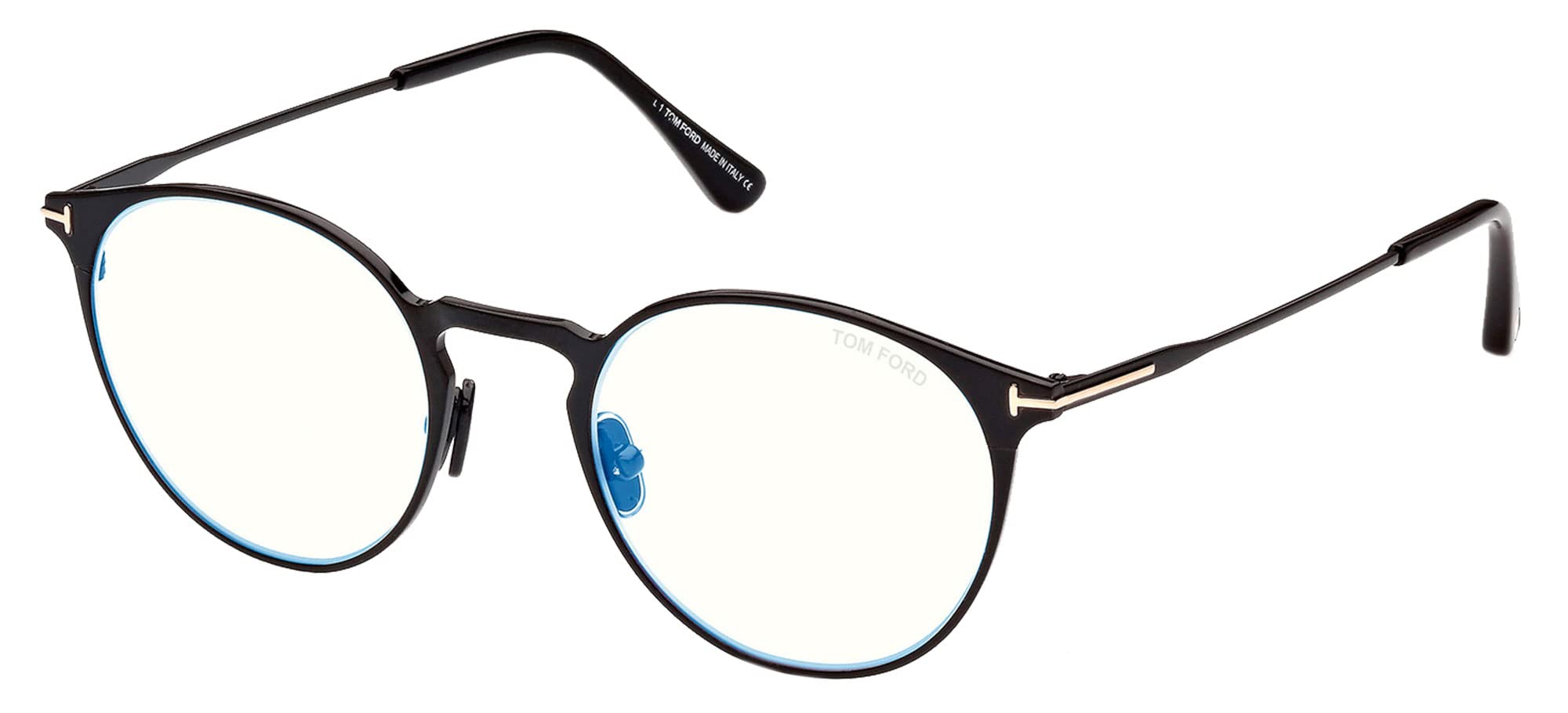 NEW HORIZON EYEWEAR Black ICON Eyeglasses 53mm with Case HORIZON CARDINAL – Eyemart Express main image 2