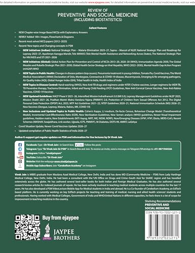 Image of Review of Preventive and Social Medicine (Including Biostatistics), 16 /E - A must have for all PG medical entrance exams (NEET PG, INI-CET, FMGE, NEET MDS, AIAPGET)