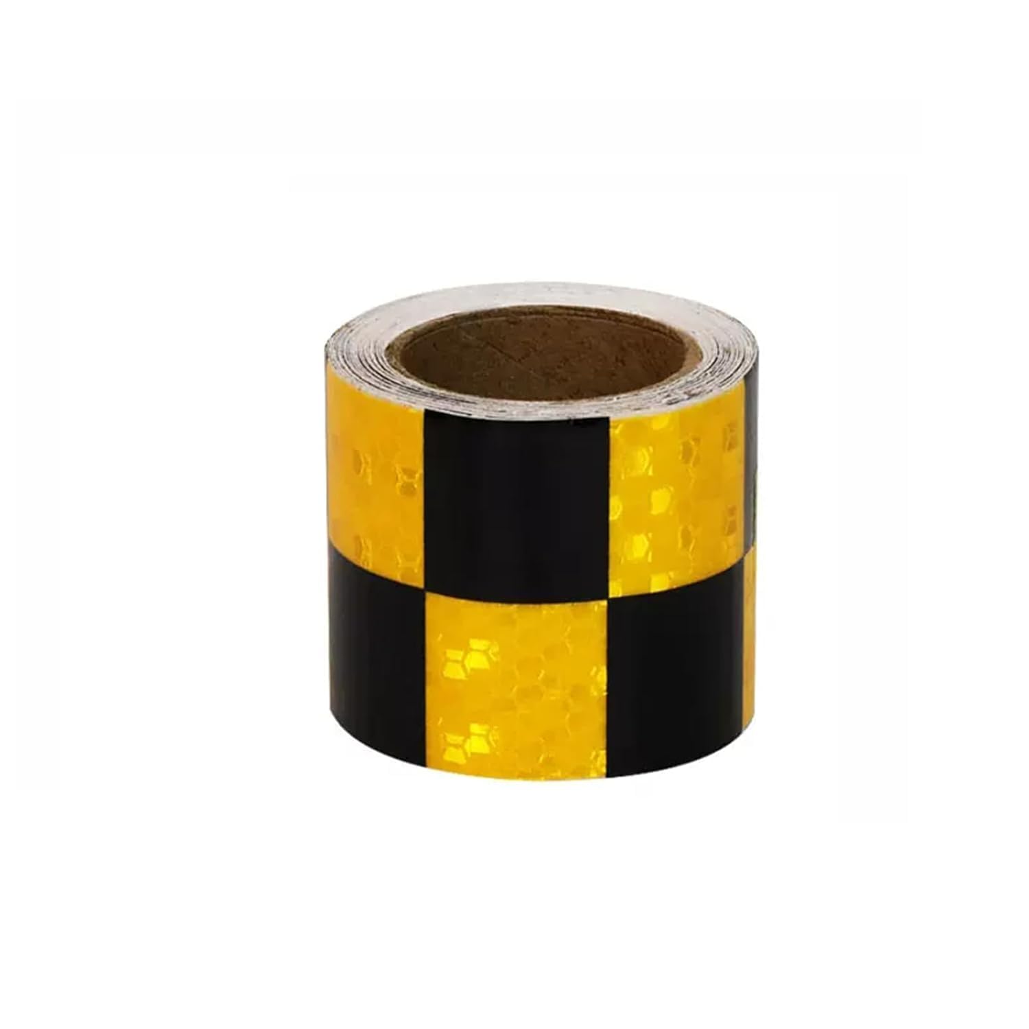 Ruban réfléchissant, ruban réfléchissant en PVC, 5 cm x 3 m, multicolore (noir vif)