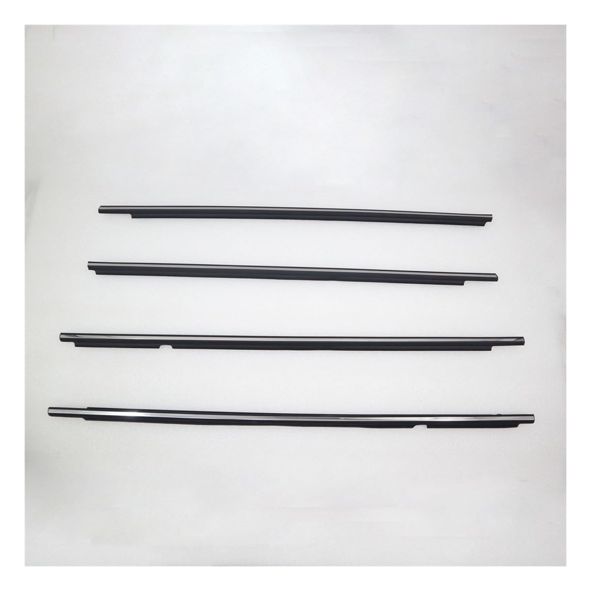 Syxlsjw 03-07 Chrome Sealing Strip For Toyota For Corolla Altis Sedan Zze122 2003-2007 4Pcs Car Outer Windows Rubber Weatherstrip Seal Belt Exterior Moulding Trim(03-07 Chrome)